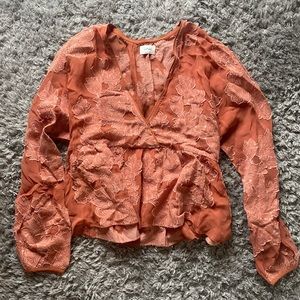 Wilfred Peplum Blouse